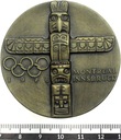 medal 1976 Montreal Insbruck - 50 lat Polskiego Funduszu Olimpijskiego