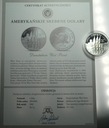 USA 1 dolar Dollar 2002 Dwustulecie West Point 1802-2002 SREBRO