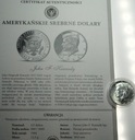 USA 1/2 Dolara 1964 Half Dollar Liberty JFK John F Kennedy SREBRO