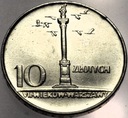 10 zł złotych 1966 MAŁA Kolumna Zygmunta Warszawa
