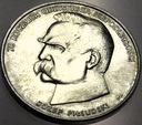50000 zł złotych 1988 Piłsudski Niepodległość SREBRO