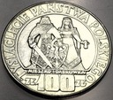 100 zł złotych 1966 Mieszko Dąbrówka Tysiąclecie Państwa Polskiego SREBRO
