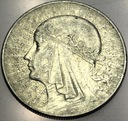 10 zł złotych 1932 Głowa Kobiety Polonia SREBRO