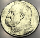 10 zł złotych 1936 Józef Piłsudski SREBRO