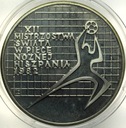 200 zł złotych 1982 Mistrzostwa Świata w Piłce Nożnej Hiszpania SREBRO