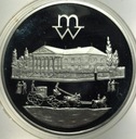 Medal 1991 Gmach Mennica Warszawska 1766 35mm 19,4g Ag750 SREBRO