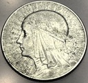 5 zł złotych 1934 Głowa Kobiety Polonia SREBRO