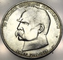 50000 zł złotych 1988 Piłsudski Niepodległość SREBRO
