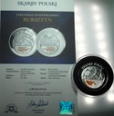medal BURSZTYN Skarby Polski 50mm 40g
