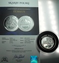 medal TURKUS Skarby Polski 50mm 40g