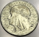 10 zł złotych 1932 Głowa Kobiety Polonia SREBRO