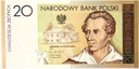 2009 20 zł złotych Juliusz Słowacki banknot kolekcjonerski