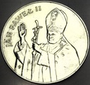 10000 zł złotych 1987 Jan Paweł II SREBRO (1)