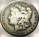 USA 1 dolar Dollar 1886 Morgan S San Francisco SREBRO