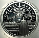 10 zł złotych 2002 Jan Paweł II Pontifex Maximus SREBRO