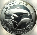 20 zł złotych 2004 Morświn Zwierzęta Świata SREBRO