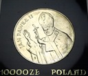 10000 zł złotych 1987 Jan Paweł II SREBRO