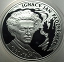 10 zł złotych 2011 Ignacy Jan Paderewski SREBRO