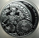 20 zł złotych 2016 Szeląg, talar Stefana Batorego SREBRO