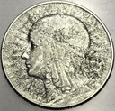 5 zł złotych 1934 Głowa Kobiety Polonia SREBRO