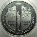 10 zł złotych 1995 100 Lat Igrzysk Ateny Atlanta