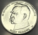 50000 zł złotych 1988 Piłsudski Niepodległość SREBRO
