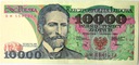 1988 10000 zł złotych Wyspiański, seria BW