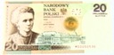 20 zł złotych 2011 Maria Skłodowska-Curie banknot kolekcjonerski (2)