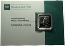 10 zł złotych 2013 Agnieszka Osiecka KWADRAT SREBRO