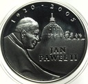 10 zł złotych 2005 Jan Paweł II 1920 2005 SREBRO