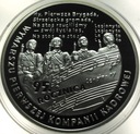 10 zł złotych 2009 Kompania Kadrowa Pierwsza Brygada SREBRO
