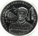 10 zł złotych 2010 KL Auschwitz Auschwitz-Birkenau Pilecki SREBRO