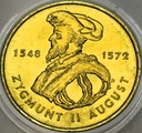 2 zł złote 1996 Zygmunt II August RZADKA
