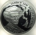 10 zł złotych 2011 Ignacy Jan Paderewski SREBRO