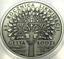 20 zł złotych 2004 GETTO Pamięci ofiar Getta w Łodzi SREBRO
