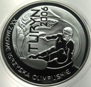 10 zł złotych 2006 Turyn Igrzyska Olimpiada Snowboard SREBRO