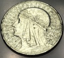 10 zł złotych 1932 Głowa Kobiety Polonia SREBRO