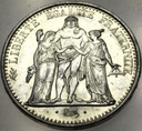 Francja 10 franków francs 1965 Herkules SREBRO