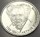 Niemcy 10 marek mark 1988 D Arthur Schopenhauer SREBRO