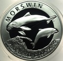20 zł złotych 2004 Morświn Zwierzęta Świata SREBRO