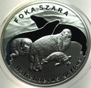 20 zł złotych 2007 Foka Szara Foki SREBRO (2)