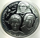 20 zł złotych 2009 Polacy Ratujący Żydów Sendlerowa Getter Kossak SREBRO