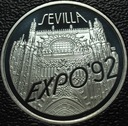 200000 zł złotych 1992 Expo Sevilla SREBRO