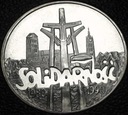 100000 zł złotych 1990 Solidarność TYP A uncja 1 oz SREBRO