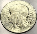 5 zł złotych 1933 Głowa Kobiety Polonia SREBRO