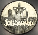 100000 zł złotych 1990 Solidarność TYP A uncja 1 oz SREBRO