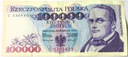 1993 100000 zł złotych Moniuszko seria C