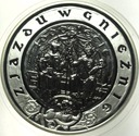 10 zł złotych 2000 GNIEZNO 1000-lecie Zjazdu w Gnieźnie SREBRO