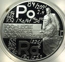 20 zł złotych 1998 Skłodowska Polon i Rad SREBRO