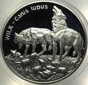 20 zł złotych 1999 Wilk Wilki SREBRO